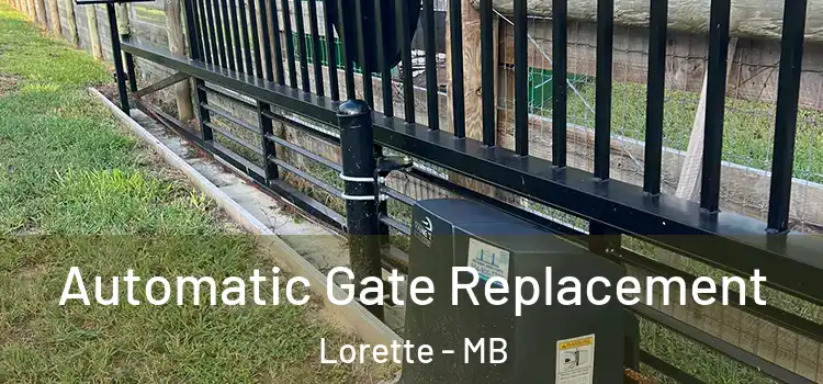 Automatic Gate Replacement Lorette - MB