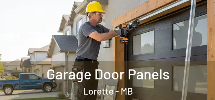  Garage Door Panels Lorette - MB