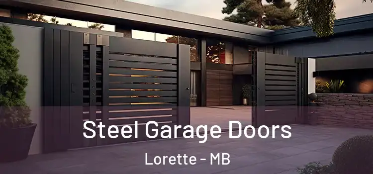  Steel Garage Doors Lorette - MB